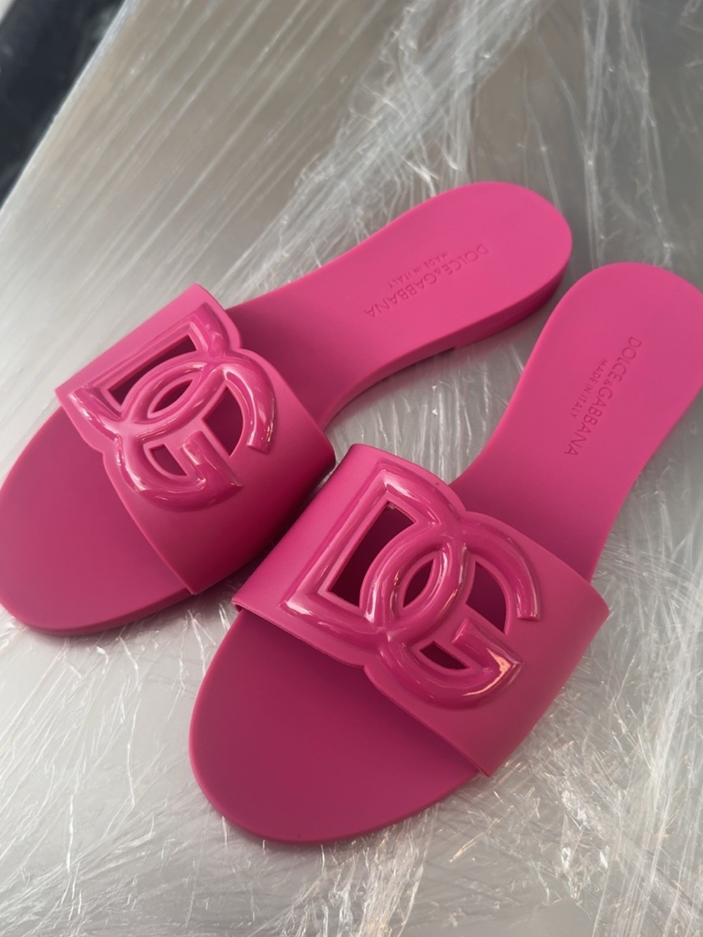 Dolce & Gabbana Pink Sandals